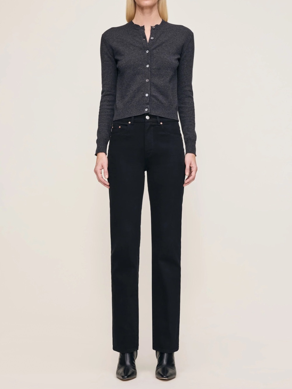 DL1961 Patti Straight Leg in Black